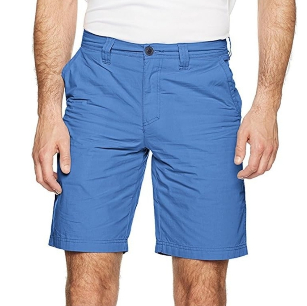 Columbia Men's Washed Out Short Blue Size 36 Waist Inseam 10" $40 NEW NWT